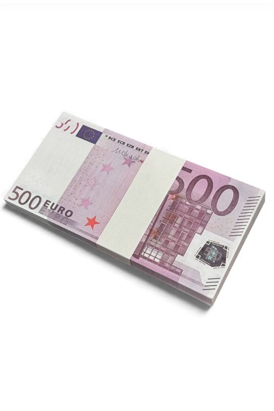 1 Deste 500 € Düğün Parası – Kına, Parti, Film, Fotoğraf ve Koleksiyon Amaçlı Eğlencelik Şaka Parası