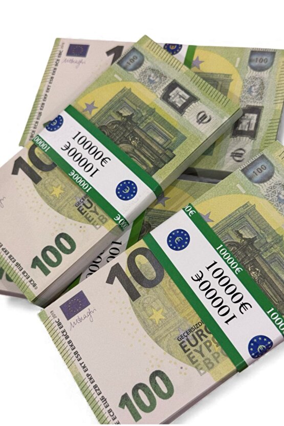4 Deste 100 Euro Düğün, Kına, Parti ve Çekim Şaka Parası – Dekoratif ve Eğlencelik 100 €