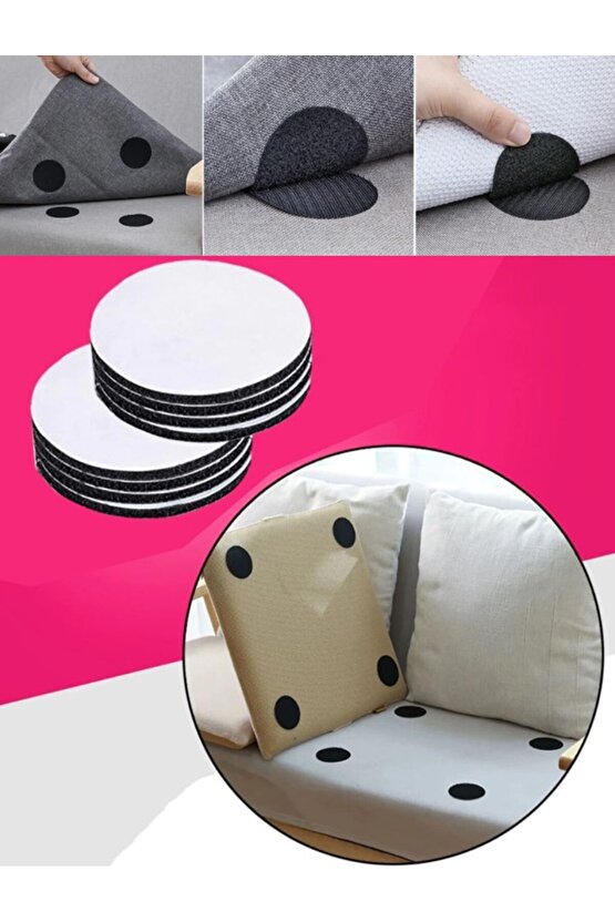 Halı Kilim Kaydırmaz Cırt 10 Set Yıkanabilir