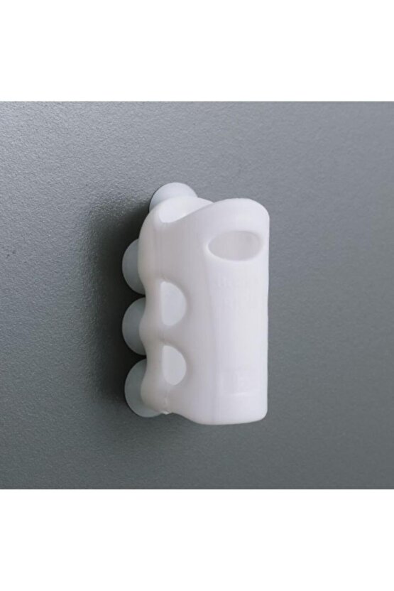 Silikon Banyo Duş Başlığı Tutucusu Askı Tutucu 7 Vantuzlu