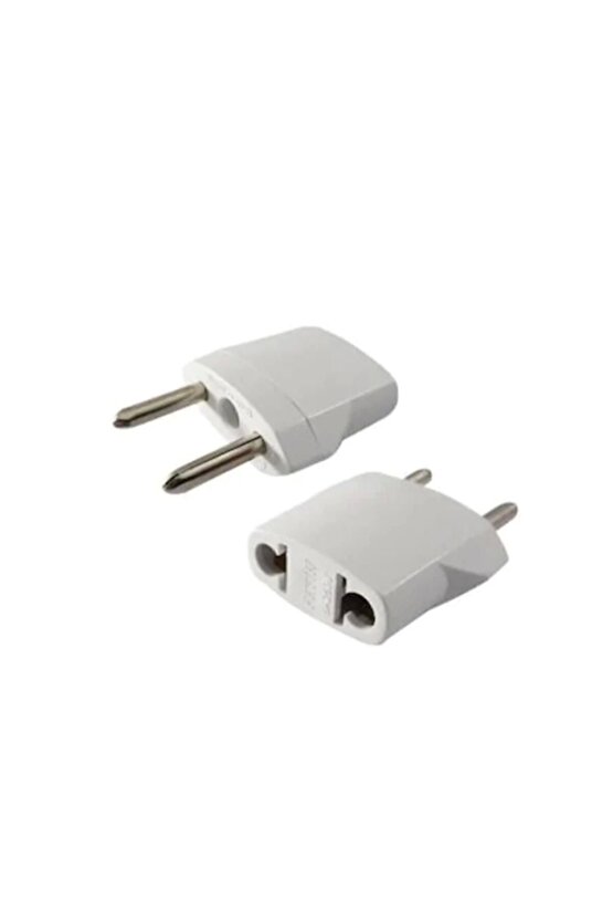 Fetih Dar Amerikan Adaptör Fiş Priz Dönüştürücü Beyaz 1 Adet
