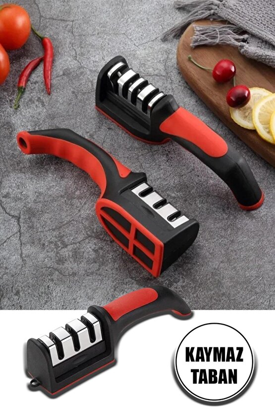 Aveo 1 Adet 3 KADEMELİ ELMAS BIÇAK BİLEYİCİ