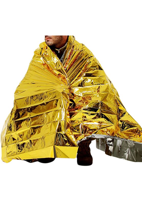 Acil Durum Ilk Yardım Battaniyesi Deprem Survival Termal Battaniye