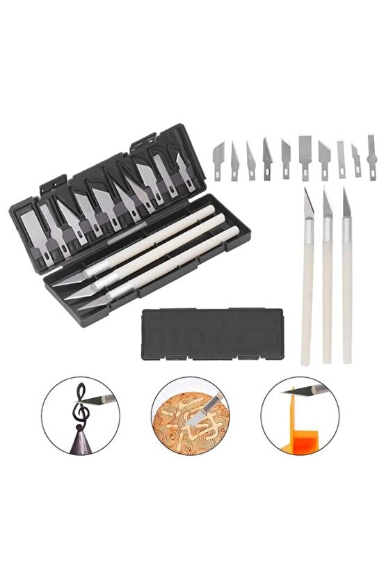 Sunup Sn-27089 Kretuar Neşter Bıçak Seti