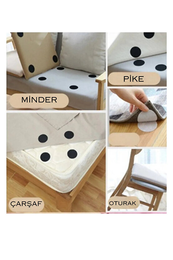 1 Adet Cırt Cırt Lı Halı Kilim, Koltuk Örtüsü, Halı Kaydırmaz Sabitleyici