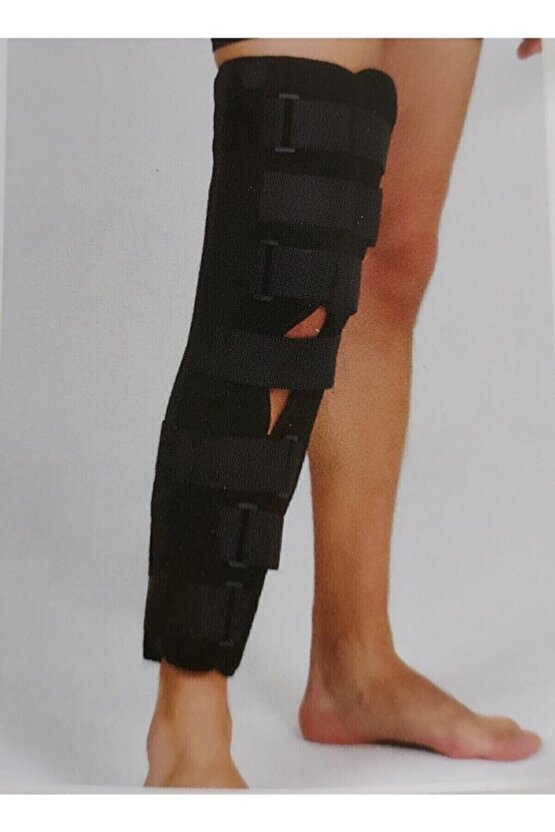 Diz Sabitleyici Immobilizer Yetişkin, Siyah Renk 50 Cm