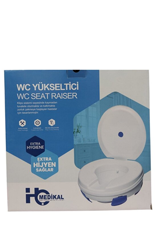 Yerli Kapaksız Klozet Tuvalet Yükseltici