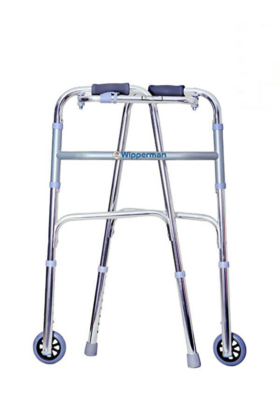 Walker Katlanır Yürüteç Metal Kaliteli Volkır Wolker Hasta Yaşlı Medikal Ürünü