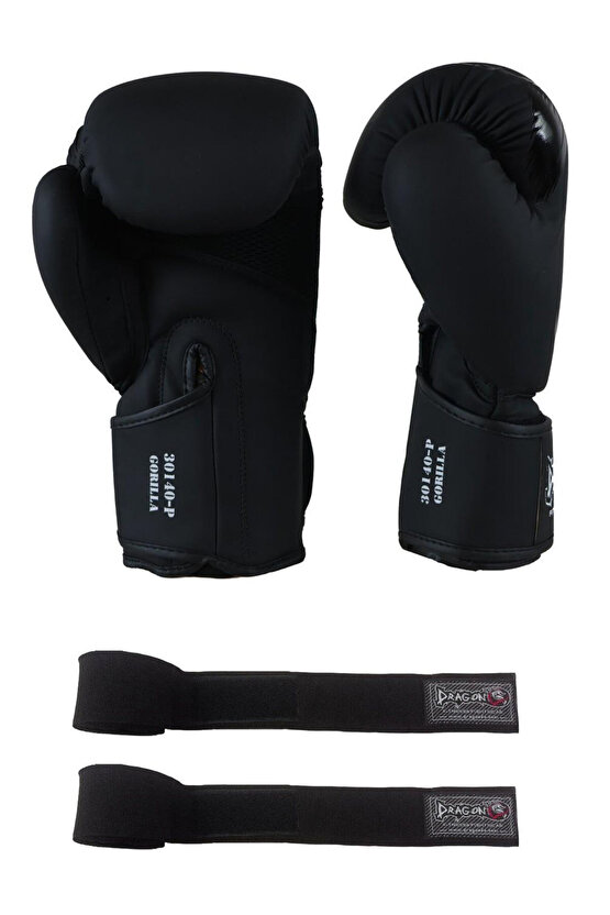 Gorilla Kick Boks Eldiveni Boks Eldiveni Muay Thai Boks Eldiveni Ve 3.5 Mt Bandajı 2li Set