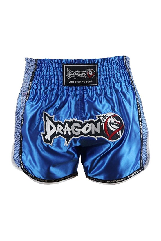 MT3076 Shiny Muay Thai Mavi Kick Boks Şortu