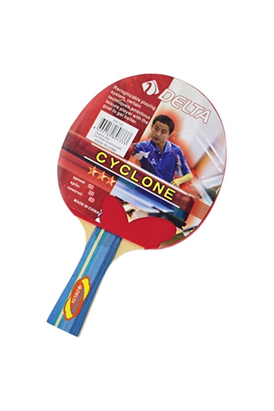 Beyaz Cyclone Masa Tenisi Raketi (PİNPON RAKETİ) Ttr833
