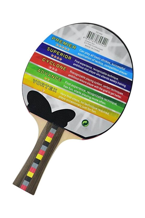 Premier 5 Yıldız Masa Tenisi Raketi (Pinpon Raketi)