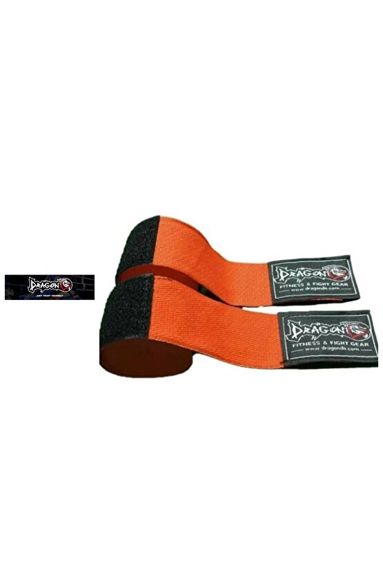 Dragon DragonDo 5 Metre Elastik Boks Bandaj ve Kutulu Profesyonel Şeffaf Dişlik 2li Set