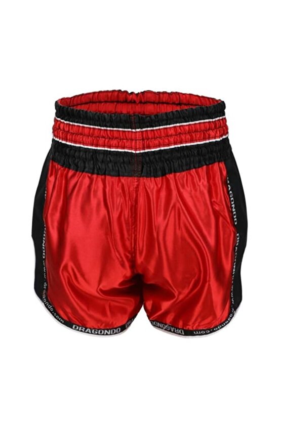 Muay Thai Şortu Retro Neo Kırmızı Mt3075