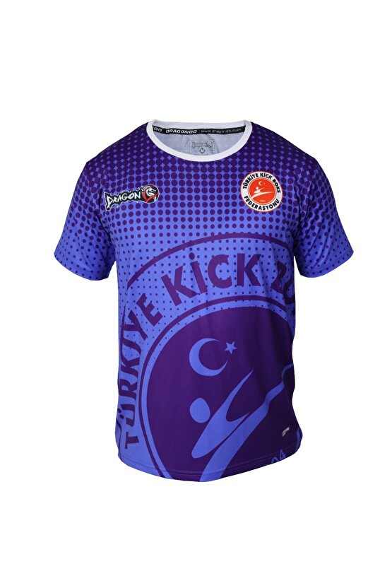 KF2024 Kick Boks Tişörtü Kick Boxing Dijital Baskılı Tişört