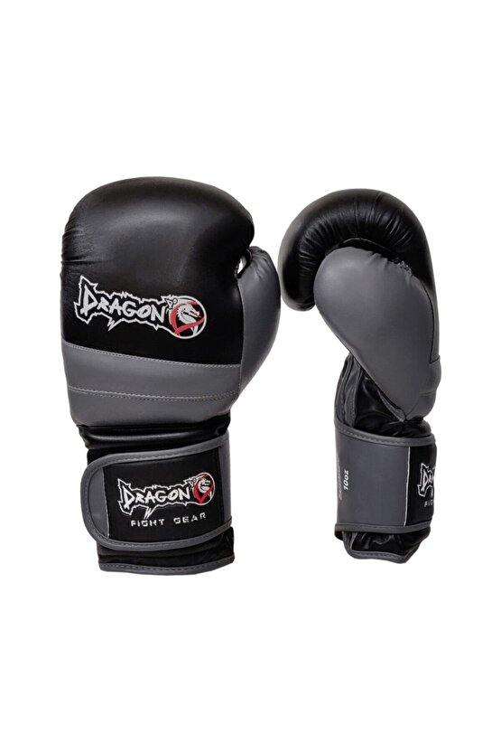 Attack 6 Boks, Kıck Boks, Muay Thai, Dragon Boks Eldiveni,  3 lü set, Bandaj dişlik eldiven