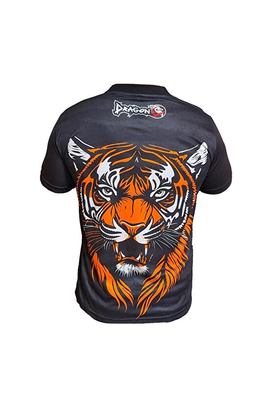 TX711 Tiger Muay Thai Tişört Dijital Baskılı Muaythai Tshirt
