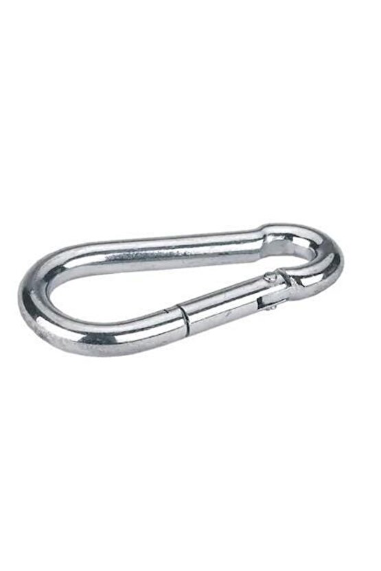 Galvanizli Karabina Kanca - 8 Mm Kalınlıkta Salıncak,hamak, Boks Torbası Asma Aparatı Vida