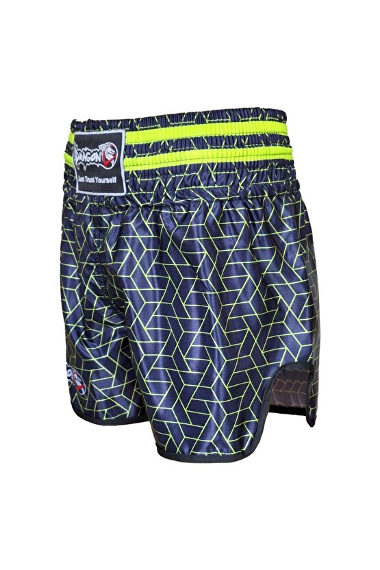 MT3404 Muay Thai Şortu Kick Boks Şortu Dijital Baskılı Şort
