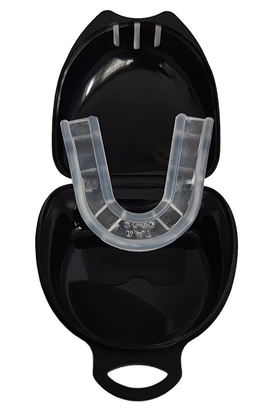 Muay Thai Federasyon Onaylı Nakışlı Maç Şortu Ve Şeffaf Dişlik 2li Set