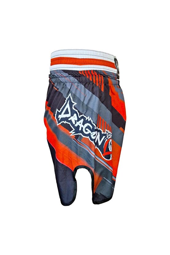 KB244 Kick Boks Şortu Kick Boxing Antrenman Şortu Dijital Baskılı Şort