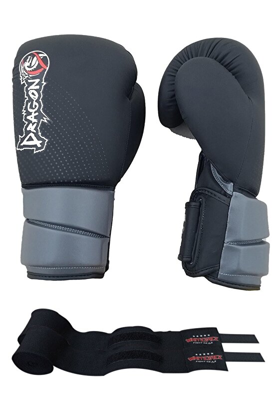 Bazooka Boks Eldiveni Kick Boks Muay Thai Eldiveni VeBoks Bandajı 2’li Set 30113