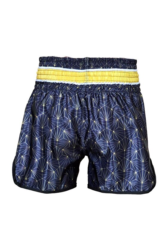 MT3406 Muay Thai Şortu Kick Boks Şort Dijital Baskılı Antrenman Şortu