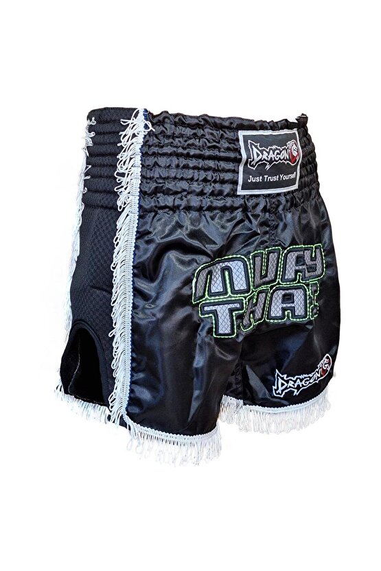 MT3020 Muay Thai Apache Şort Püsküllü Şort Püsküllü Muay Thai Şort