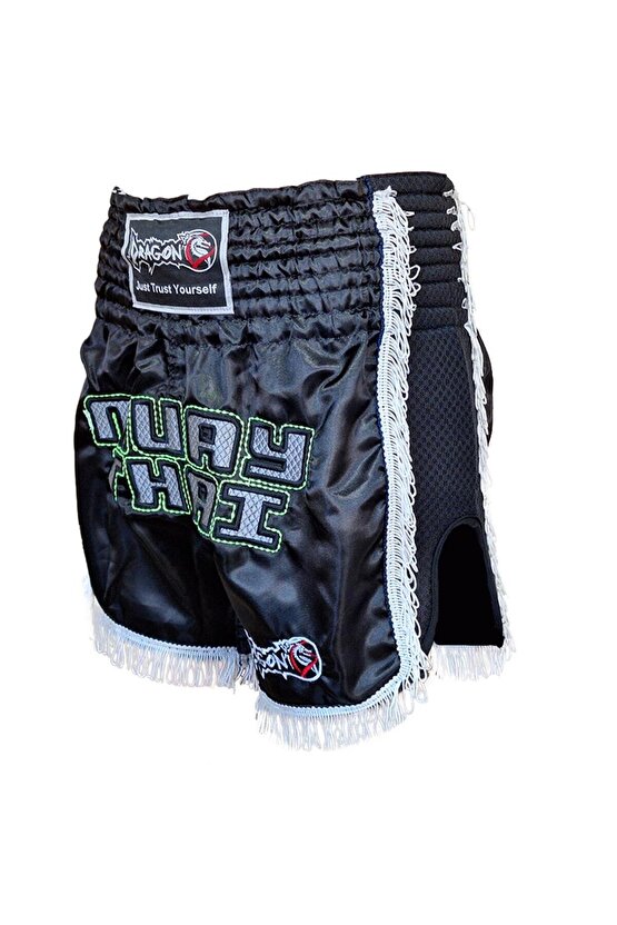 MT3020 Muay Thai Apache Şort Püsküllü Şort Püsküllü Muay Thai Şort
