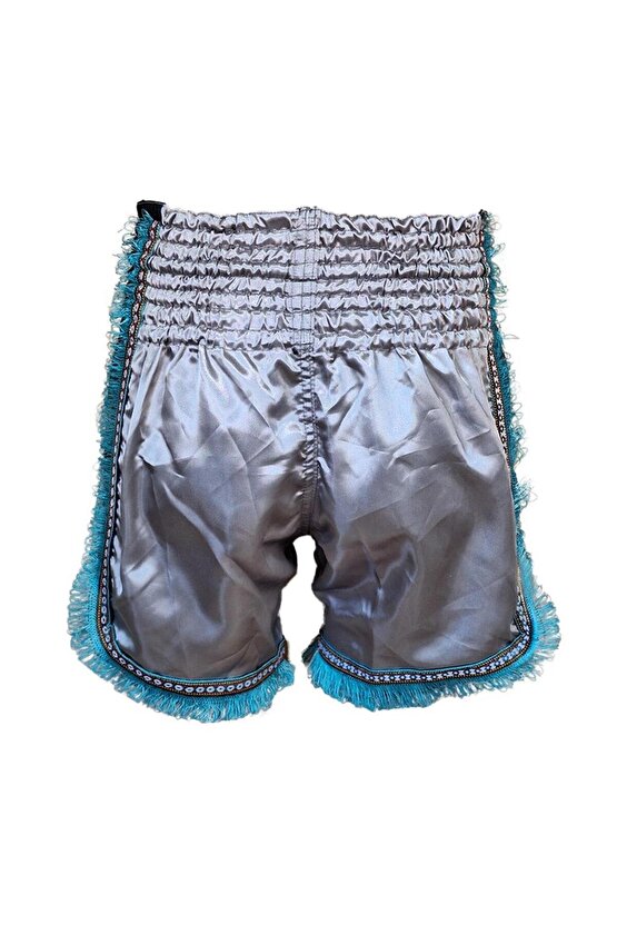 MT3020 Muay Thai Apache Şort Püsküllü Şort Püsküllü Muay Thai Şort