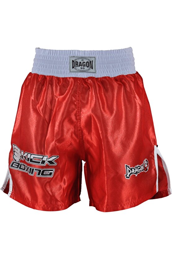 Dragon Kick Bok Şortu Kırmızı Kick Boks Şortu Kick Box Şort