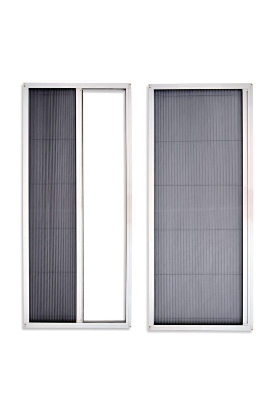 Pencere Plise Sineklik Beyaz Renk En 0-70 Boy 0-130