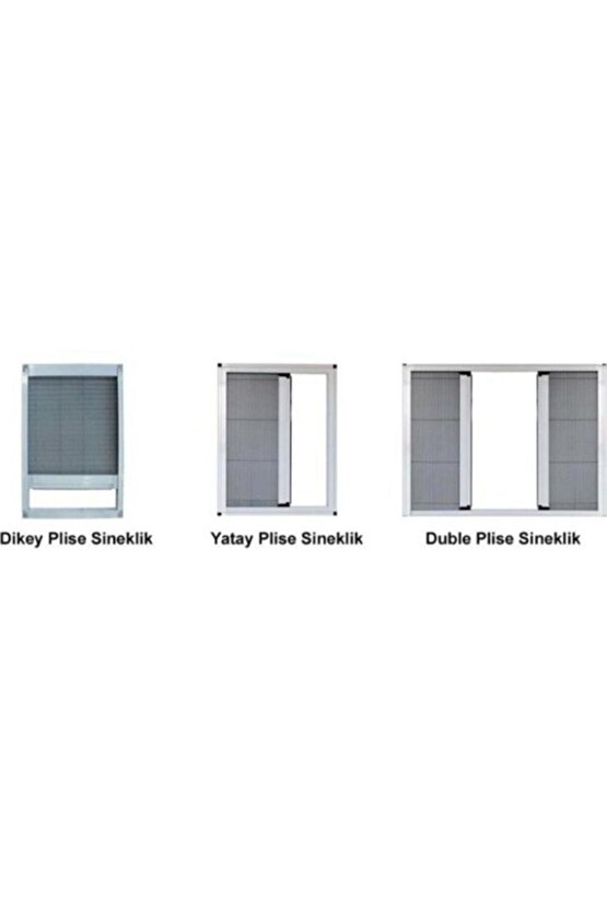 Plise Sineklik Kapı Pencere Boyalı 90x160