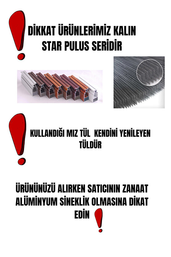 Pileli Sineklik Kapı Için Geçerli
