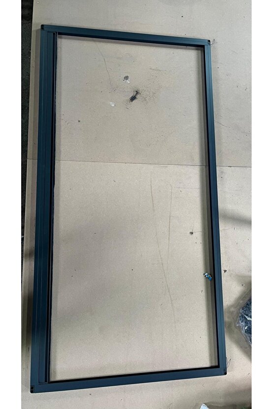 Antrasit Gri Plise Sineklik Kapı