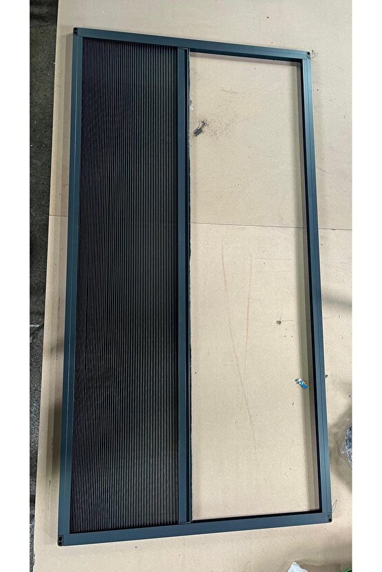 Antrasit Gri Plise Sineklik Kapı