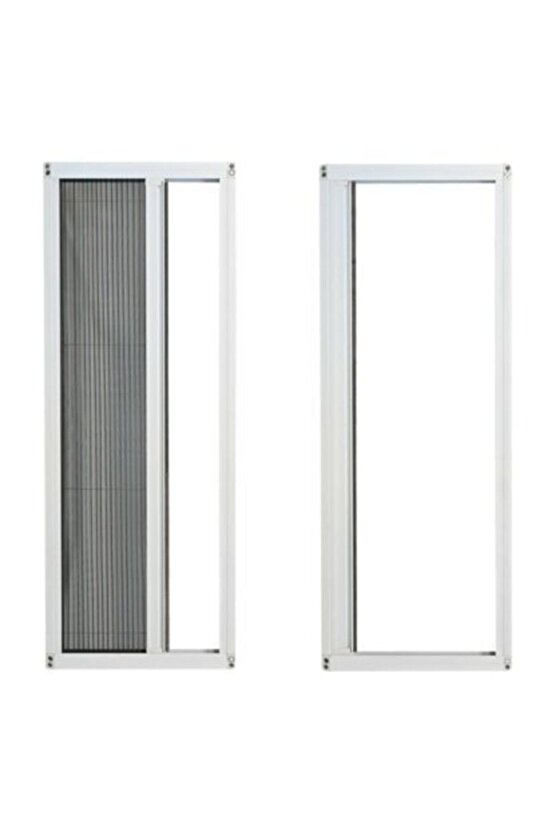 Plise( Akordiyon - Sürgülü - Katlanır ) Renkli Kapı Sineklik