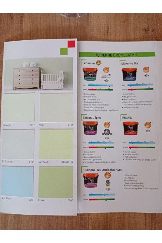 Fawori kozmik ipek tam silinebilir boya 15 Lt