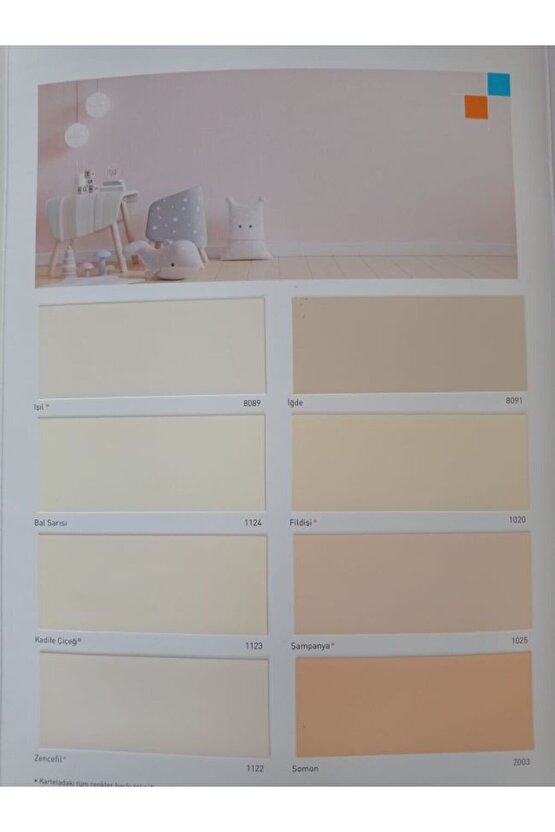 kozmik ipek tam silinebilir iç cephe boyası 2,5Lt