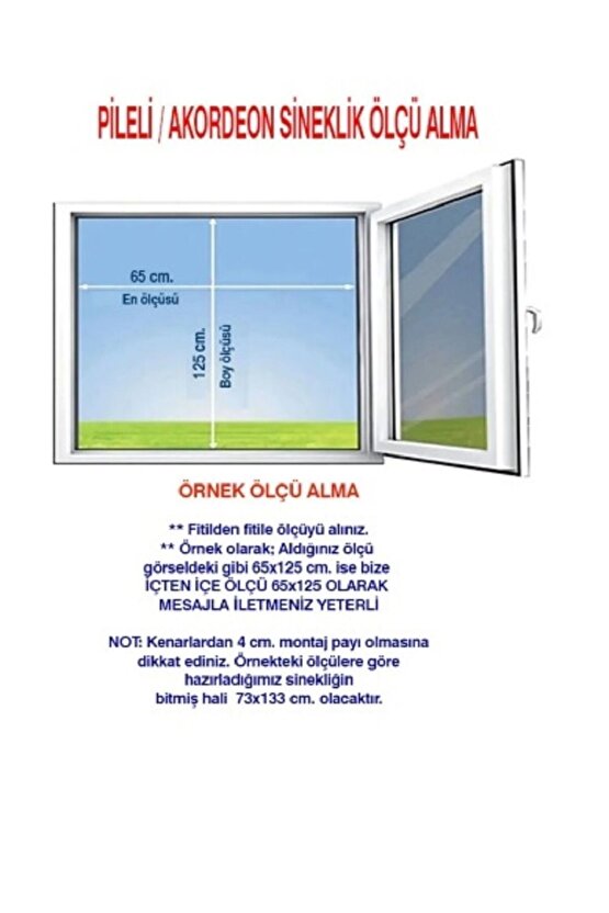 PLİSE (SÜRGÜLÜ) KAPI SİNEKLİĞİ BEYAZ