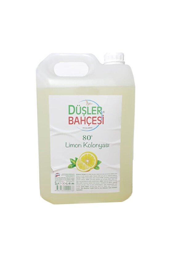 Düşler Bahçesi Limon Kolonyası 5 Lt