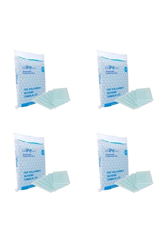 Şampuanlı Hasta Silme Vücut Temizleme Süngeri 80 Adetli