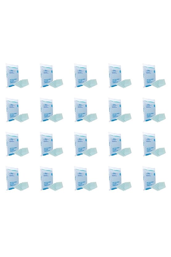 Şampuanlı Hasta Silme Vücut Temizleme Süngeri (400 Adetli)