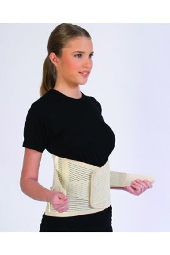 26 CM LUMBOSAKRAL ÇELİK BALENLİ (BEL FITIĞI) KORSE