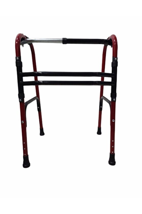 Medikal Hareketli Katlanabilir Alüminyum Kırmızı Wolker