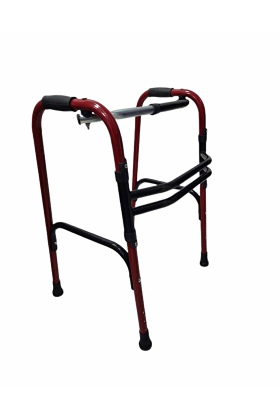 Medikal Hareketli Katlanabilir Alüminyum Kırmızı Wolker