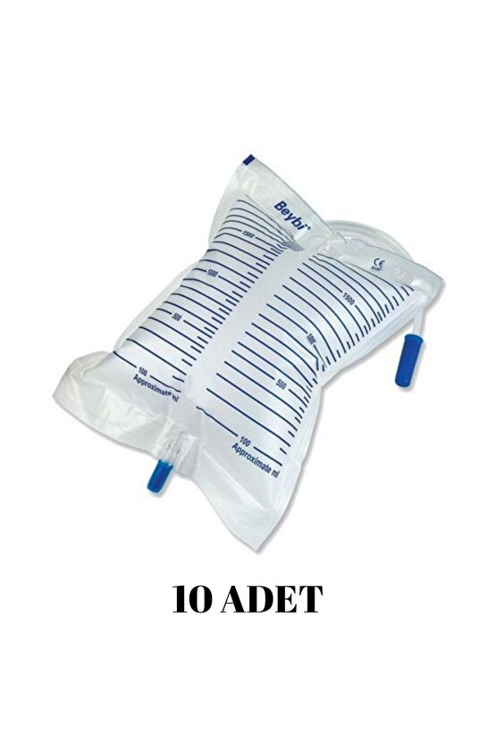 TULES - İDRAR TORBASI STERİL MUSLUKLU - 10 ADET