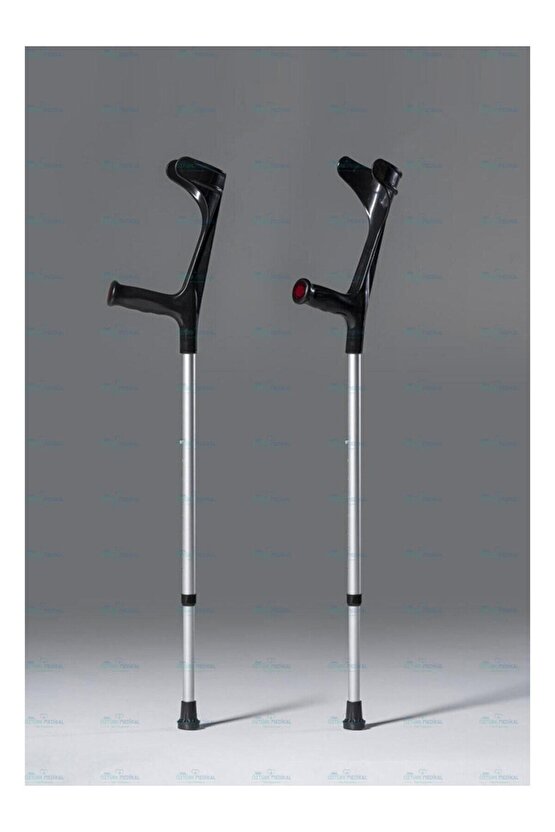 Değnek Kanedyen Koltuk Değneği Siyah 1 Çift