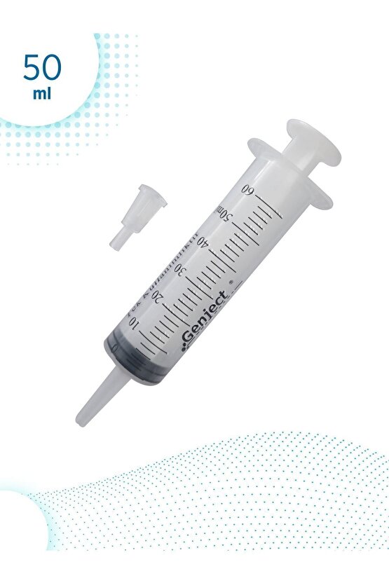 Beslenme Katater Enjektörü & Çam Uçlu Şırınga 50 mL ( 60lı)