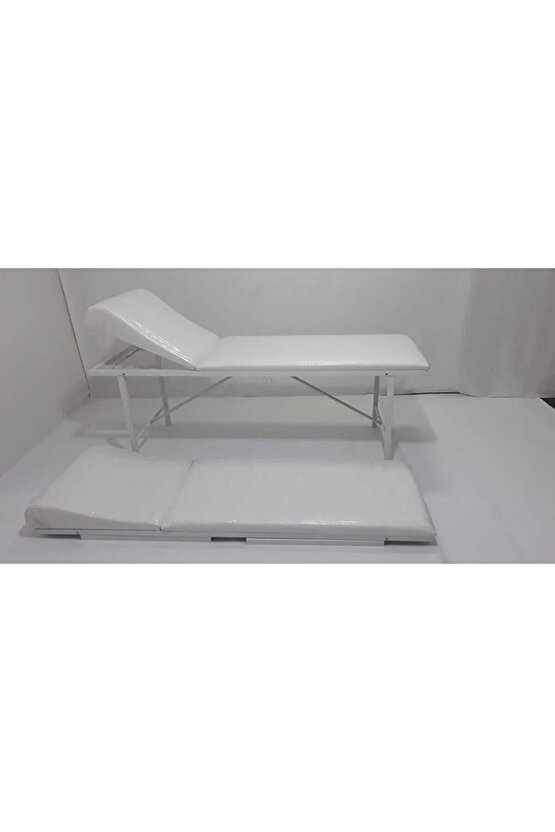 AcarLAB - Muayene Masası -ayakları Katlanabilir Hasta Sedyesi - Güzellik Merkezi